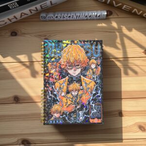 Japanese anime Demon Slayer Zenitsu Agatsuma notebook A5