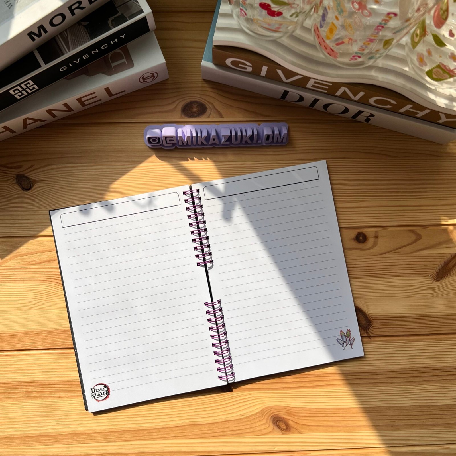 Japanese anime Demon Slayer Shinobu Kochō notebook A5 - Image 4