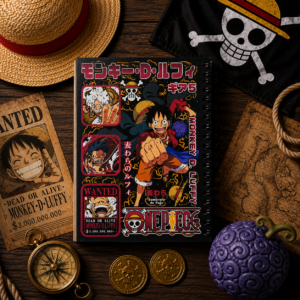 Japanese anime One Piece Monkey D. Luffy notebook A5