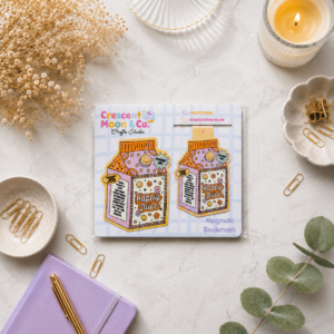Happy Juice Magnetic Bookmark & Sticker 🔖✨