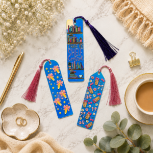 Holographic Acrylic Bookmark - Magical Glow ✨