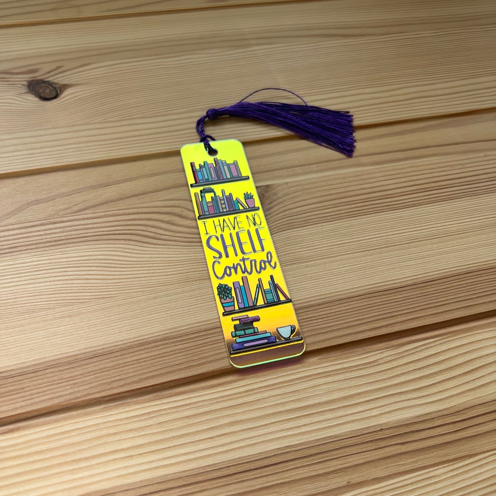 Holographic Acrylic Bookmark - Magical Glow ✨ - Image 11