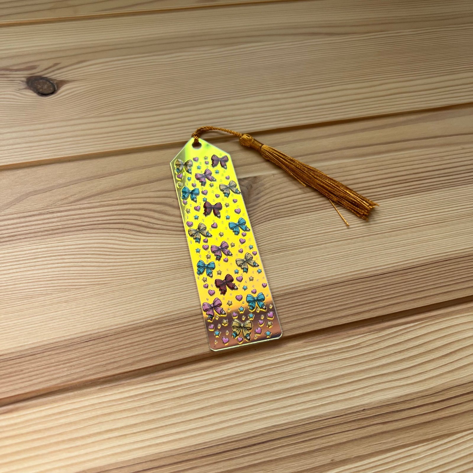 Holographic Acrylic Bookmark - Magical Glow ✨ - Image 8