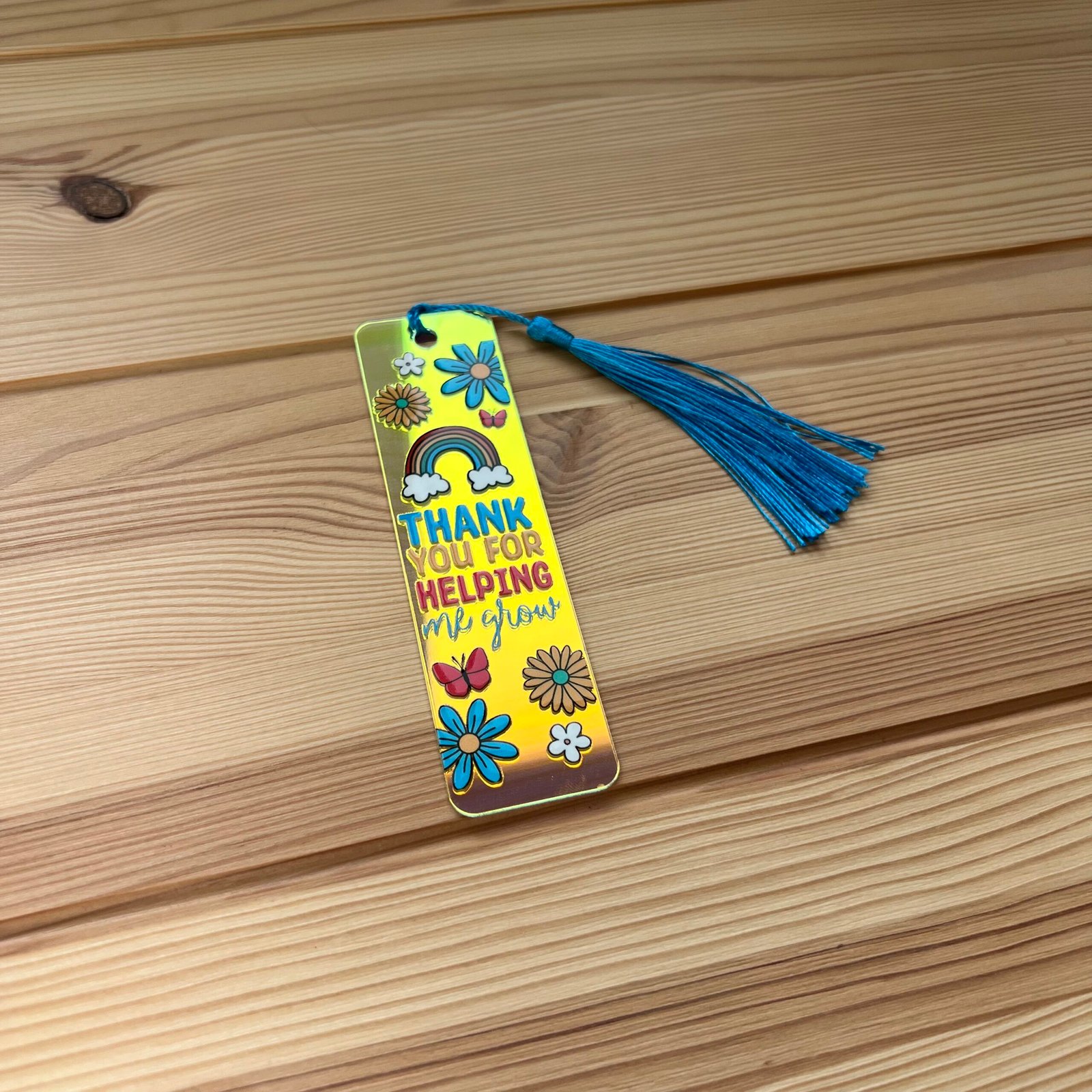 Holographic Acrylic Bookmark - Magical Glow ✨ - Image 5