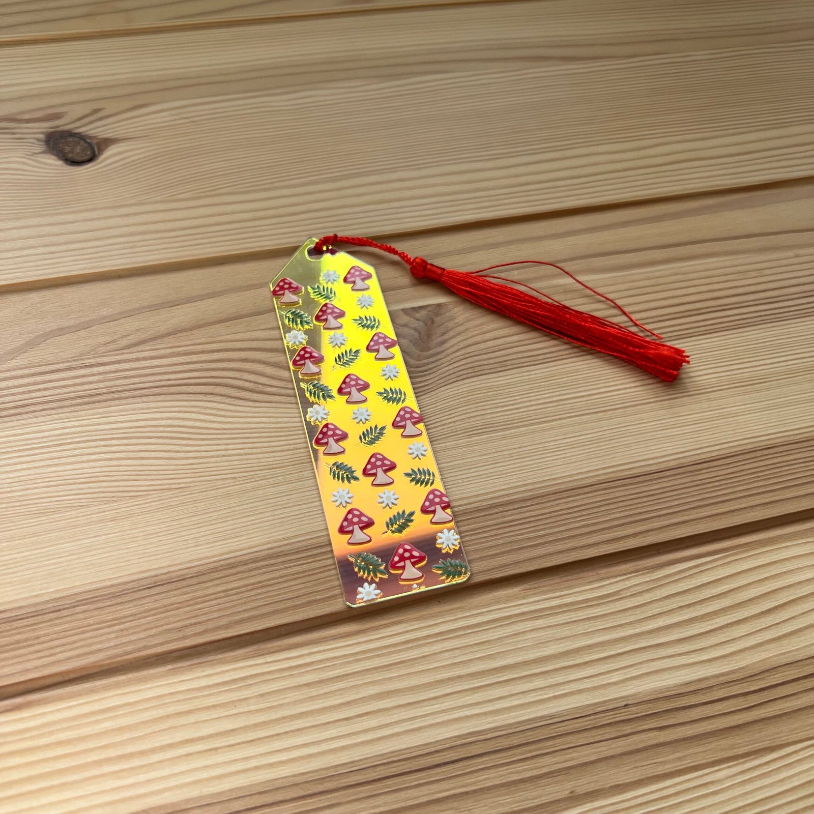 Holographic Acrylic Bookmark - Magical Glow ✨ - Image 4