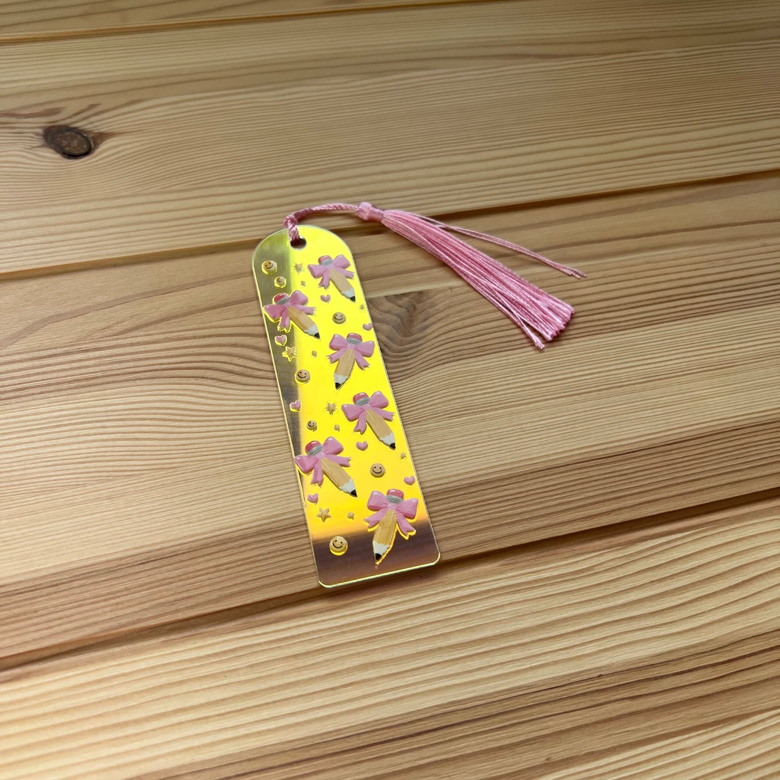 Holographic Acrylic Bookmark - Magical Glow ✨ - Image 3