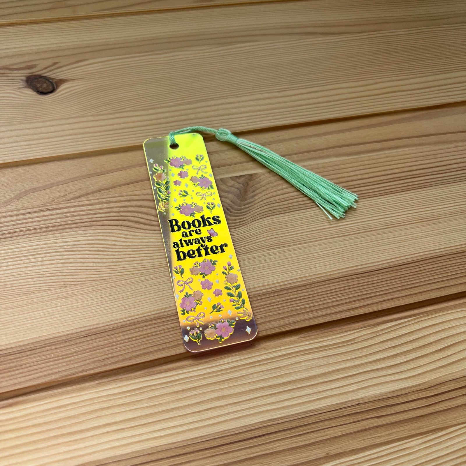 Holographic Acrylic Bookmark - Magical Glow ✨ - Image 2